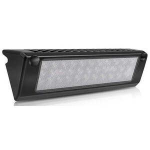 LED prídavné svetlo 10-30V/60x LED šikmé na karavany alebo lode čierne vyobraziť