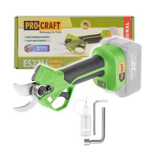 AKU záhradné nožnice PROCRAFT ES22Libb vyobraziť