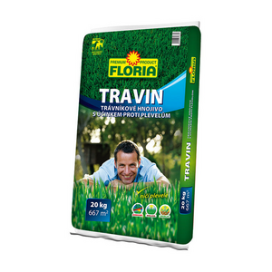Trávnikové hnojivo FLORIA Travin 20kg vyobraziť