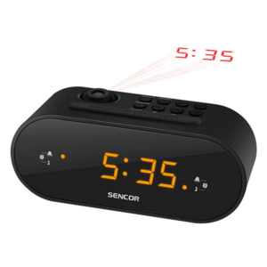 Rádiobudík SENCOR SRC 3100 B Black projekční vyobraziť