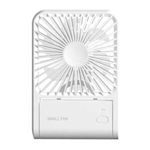 Mini prenosný ventilátor HOCO HX123, biely vyobraziť