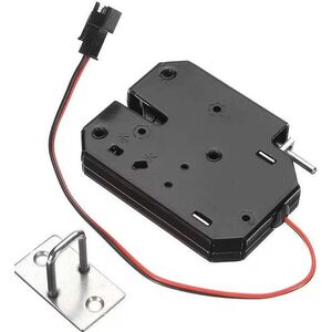 Elektrický zámok XG-07C 12VDC 1, 8A čierny vyobraziť