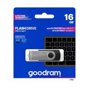 USB kľúč GOODRAM USB 3.2 16 GB čierny vyobraziť
