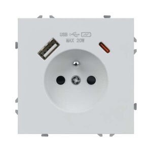 Zásuvka DPM MOXY MOX1036W biela vyobraziť