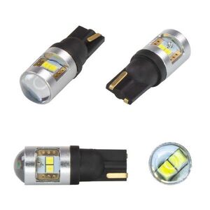 Autožiarovka LED T10 12/24V CARCLEVER 952034cb 6LED/CSP CAN-Bus biela 2ks vyobraziť