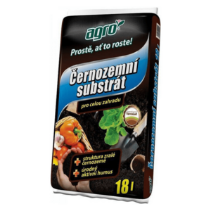 Čiernozemný substrát pre celú záhradu AGRO 18l vyobraziť