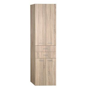 AQUALINE - ZOJA/KERAMIA FRESH skrinka vysoká 50x184x29cm, dub platin, zásuvky 51296 vyobraziť