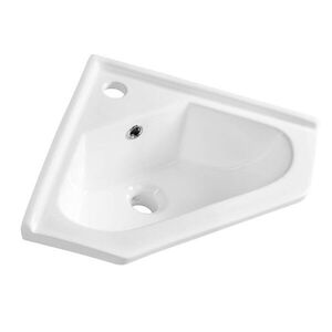 AQUALINE - Keramické umývadlo rohové 41x41cm, na nábytok 1601-40 vyobraziť