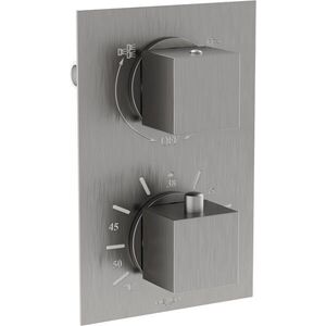 MEXEN - Cube termostatická batérie sprcha / vaňa 2-output grafit 77502-66 vyobraziť