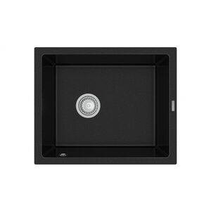 MEXEN - Pedro granitový drez 1-miska 560x460 mm, čierna 6508561000-77 vyobraziť