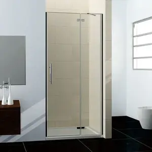 H K - Sprchové dvere MELODY F5 120 jednokrídlové s pevnou stenou 118-121 x 195 cm SE-MELODYF5120SET vyobraziť