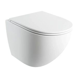 OMNIRES - OTTAWA COMFORT závesné WC so sedadlom, 54 x 37 cm, biela mat OTTAWACMWBM vyobraziť
