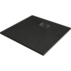 MEXEN/S - Hugo sprchová vanička SMC 90 x 90, čierna, krytka čierna 42709090-B vyobraziť