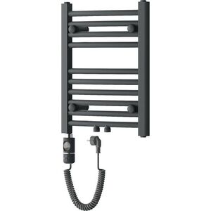 MEXEN/S - Ares radiátor + vykurovacia tyč 500 x 400 mm, 300 W, antracit W102-0500-400-2300-66 vyobraziť