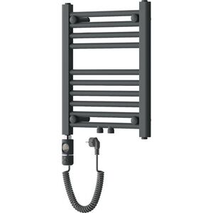 MEXEN/S - Mars radiátor + vykurovacia tyč 500 x 400 mm, 300 W, antracit W110-0500-400-2300-66 vyobraziť
