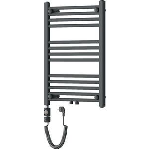 MEXEN/S - Mars radiátor + vykurovacia tyč 700 x 500 mm, 300 W, antracit W110-0700-500-2300-66 vyobraziť