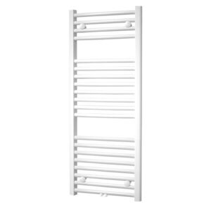 Mereo Vykurovací rebrík, rovný, 450x1690 mm, biely, stredové pripojenie MT03S vyobraziť