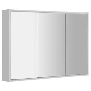 SAPHO - BATU galerka 100x71x15cm, 2x LED osvetlenie, biela lesk 1141130 vyobraziť