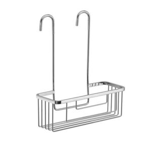 Gedy - SMART polička do sprchy závesná, na batériu, 300x375x120 chróm 248913 vyobraziť