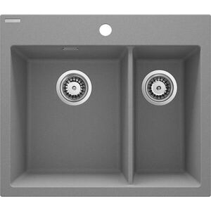 DEANTE - Eridan šedá metalic - Granitový drez, 1.5 - bowl ZQE_S503 vyobraziť