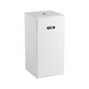 Gedy - LUXURY kôš na bielizeň 30x61, 8x30cm, biela 103602 vyobraziť