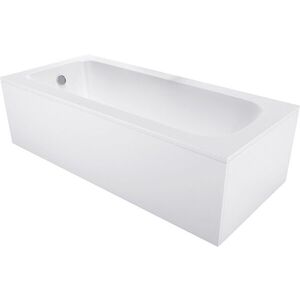 MEXEN/S - Vega obdĺžniková vaňa 180 x 90 cm s panelom, biela 55011809000X vyobraziť