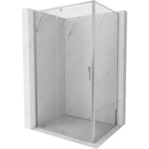 MEXEN/S - Exo sprchovací kút dvere krídlové 105 x 85, transparent, chróm 819-105-085-01-00 vyobraziť
