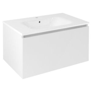 SAPHO - LOREA umývadlová skrinka 80x44x51, 2cm, 1x zásuvka, biela mat LE080-3131 vyobraziť