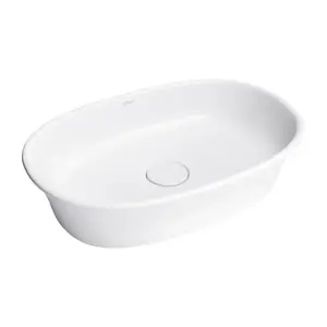 OMNIRES - CLASSICA M+ umývadlo na dosku, 61 x 40 cm, biely mat CLASSICAUNBM vyobraziť