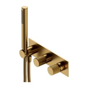 OMNIRES - CONTOUR sprchová batéria podomietková so sprchou zlatá kartáčovaná /GLB/ CT8035/1GLB vyobraziť