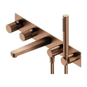 OMNIRES - CONTOUR vaňová batéria pod omietku, kartáčovaná meď CT8037-1CPB vyobraziť