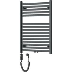 MEXEN/S - Hades radiátor + vykurovacia tyč 800 x 600 mm, 600 W, antracit W104-0800-600-2600-66 vyobraziť
