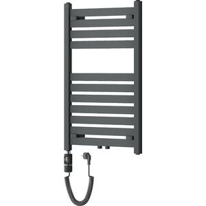 MEXEN/S - Urán radiátor + vykurovacia tyč 800 x 500 mm, 600 W, antracit W105-0800-500-2600-66 vyobraziť