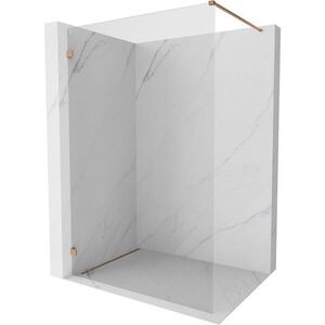 MEXEN/S - Lunar Sprchová zástena WALK-IN ľavá 80 x 200, transparent 8 mm, meď kartáčovaná 830-080-000-65-00-L vyobraziť
