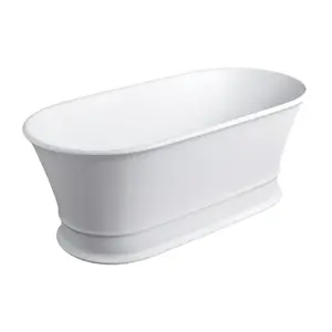 OMNIRES - CLASSICA M+ voľne stojaca vaňa, 160 x 79 cm, biely mat CLASSICAWWBM vyobraziť