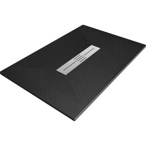 MEXEN - Toro sprchová vanička obdĺžniková SMC 100x90, čierna 43709010 vyobraziť