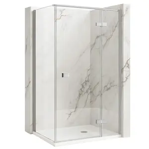 REA/S - Sprchovací kút Atlas 90x90 Chrome vpravo KPL-K4461 vyobraziť