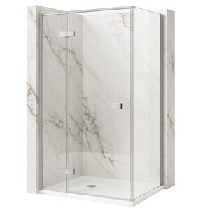 REA/S - Sprchovací kút Atlas 100x90 Chrome vľavo KPL-K4464 vyobraziť