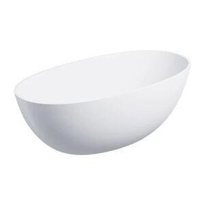 OMNIRES - SHELL M+ voľne stojaca vaňa, 148 x 75 cm, biela mat SHELL148WWBM vyobraziť