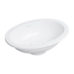 OMNIRES - SHELL M+ umývadlo zapustené do dosky, 38 x 25 cm, matná biela SHELL380UPBM vyobraziť
