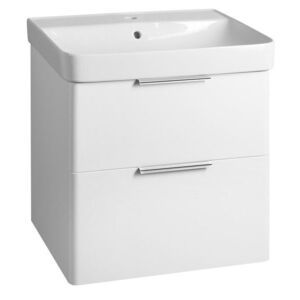 AQUALINE - DENEB umývadlová skrinka 56, 5x55x43, 5cm, biela mat DN260 vyobraziť