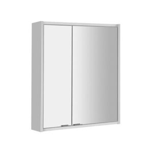 SAPHO - BATU zrkadlová galerka 60x71x155cm, 2x LED osvetlenie, biela biela 1141120 vyobraziť