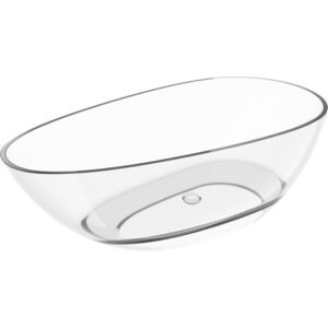 MEXEN - Glass clear voľne stojaca vaňa transparentná 170 x 85, korok chróm 58061708508 vyobraziť
