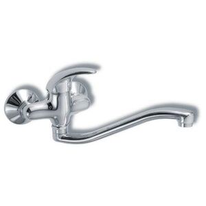 NOVASERVIS - Drezová batéria 100 mm lekárska páka Metalia 55 chróm 55074L, 0 vyobraziť