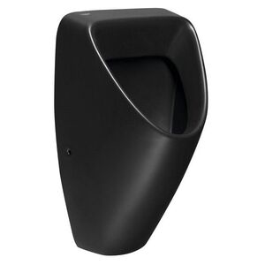 SAPHO - SCHWARN BLACK keramický urinál, zadný prívod, zadný odpad, čierna mat 201.701.6 vyobraziť