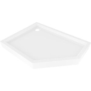MEXEN - Flow+ päťboká sprchová vanička ľavá 90 x 80, biela lesk 46P108090LH vyobraziť