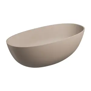 OMNIRES - SHELL M+ Voľne stojaca vaňa, 160 x 75 cm, béžová mat SHELLWWDB vyobraziť