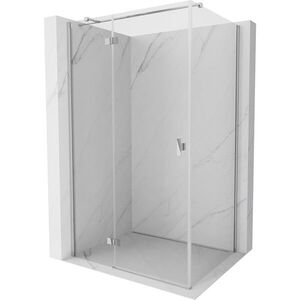 MEXEN/S - Mist HT sprchový kút dvere krídlové ľavá 90 x 95, transparent, chróm 8A5T-090-095-01-00-L vyobraziť