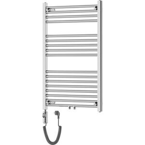 MEXEN/S - Mars radiátor + vykurovacia tyč 900 x 600 mm, 300 W, chróm W110-0900-600-2300-01 vyobraziť