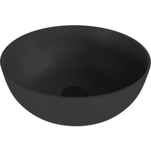 POLYSAN - BANERA ROUND umývadlo na dosku, liaty mramor, priemer 39cm, antracit mat 14337.51 vyobraziť